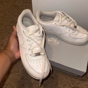 White Air Force ones